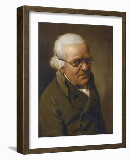 Portrait of a Man Wearing Glasses Par Boilly, Louis-Leopold (1761-1845). Oil on Canvas, Size : 21,9-Louis Leopold Boilly-Framed Giclee Print