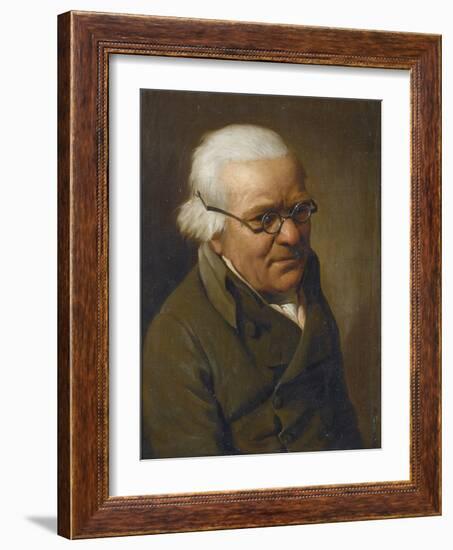 Portrait of a Man Wearing Glasses Par Boilly, Louis-Leopold (1761-1845). Oil on Canvas, Size : 21,9-Louis Leopold Boilly-Framed Giclee Print