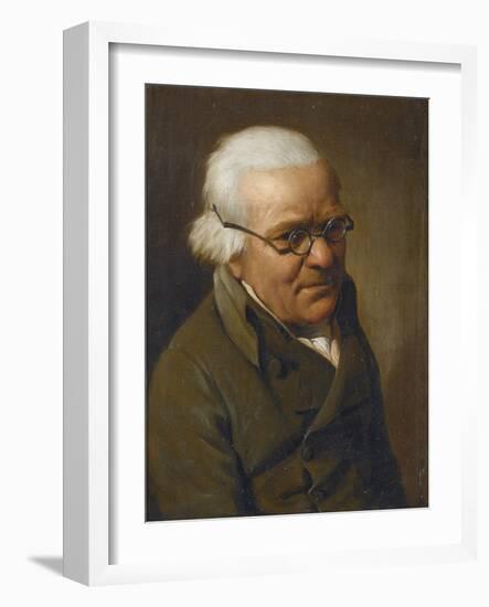Portrait of a Man Wearing Glasses Par Boilly, Louis-Leopold (1761-1845). Oil on Canvas, Size : 21,9-Louis Leopold Boilly-Framed Giclee Print