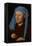 Portrait of a Man with a Blue Chaperon (Man with Ring), C.1429 (Oil on Wood)-Jan van Eyck-Framed Premier Image Canvas