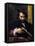 Portrait of a Man with a Book-Parmigianino-Framed Premier Image Canvas