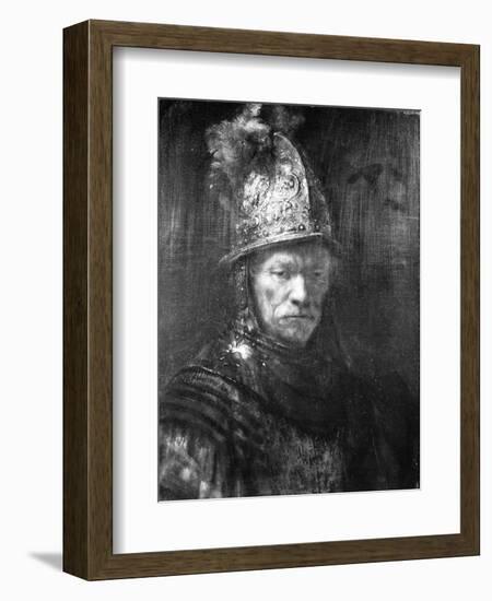 Portrait of a Man with a Golden Helmet, 1648-Rembrandt van Rijn-Framed Giclee Print