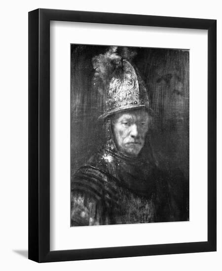 Portrait of a Man with a Golden Helmet, 1648-Rembrandt van Rijn-Framed Giclee Print