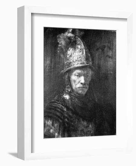 Portrait of a Man with a Golden Helmet, 1648-Rembrandt van Rijn-Framed Giclee Print