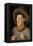 Portrait of a Man with Carnation and the Order of Saint Anthony-Jan van Eyck-Framed Premier Image Canvas