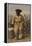 Portrait of a Man with Pipe-William Aiken Walker-Framed Premier Image Canvas