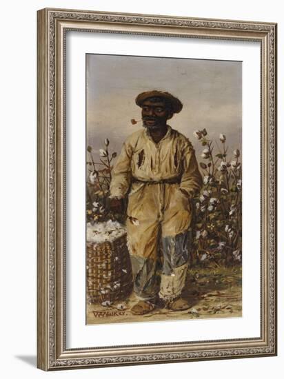 Portrait of a Man with Pipe-William Aiken Walker-Framed Giclee Print