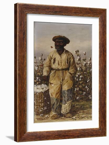 Portrait of a Man with Pipe-William Aiken Walker-Framed Giclee Print