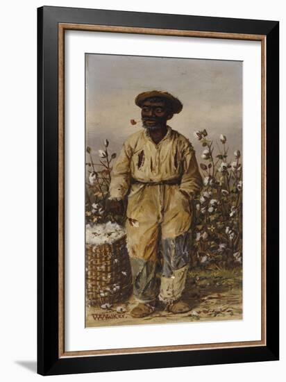 Portrait of a Man with Pipe-William Aiken Walker-Framed Giclee Print