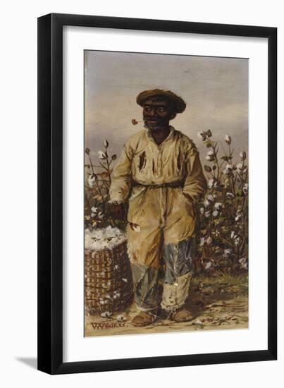 Portrait of a Man with Pipe-William Aiken Walker-Framed Giclee Print