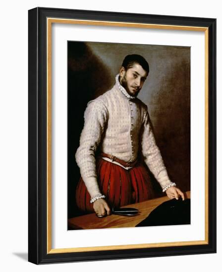 Portrait of a Man-Giovanni Battista Moroni-Framed Giclee Print