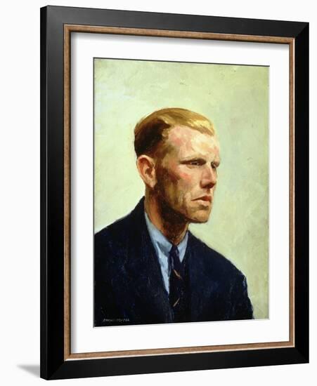 Portrait of a Man-Edward Hopper-Framed Giclee Print