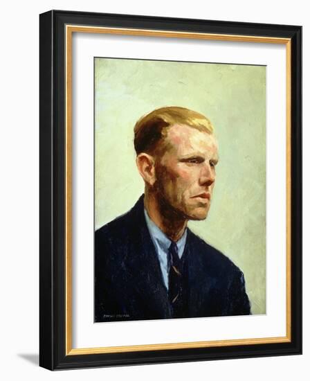 Portrait of a Man-Edward Hopper-Framed Giclee Print