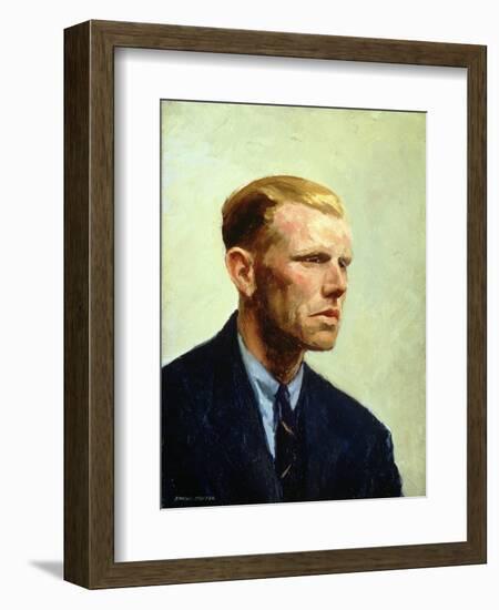 Portrait of a Man-Edward Hopper-Framed Giclee Print