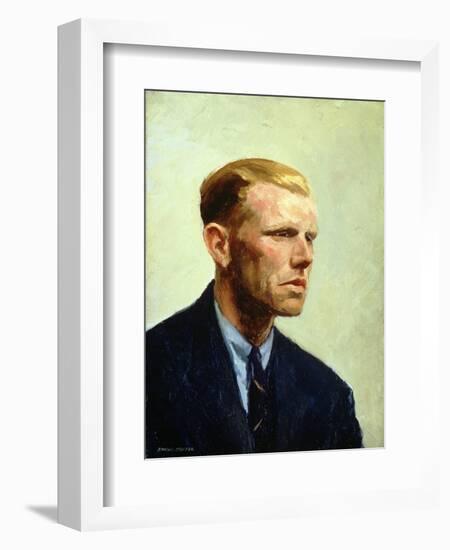 Portrait of a Man-Edward Hopper-Framed Giclee Print