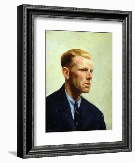 Portrait of a Man-Edward Hopper-Framed Giclee Print