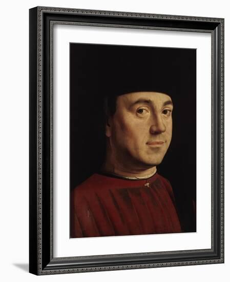 Portrait of a Man-Antonello da Messina-Framed Giclee Print