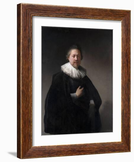 Portrait of a Man-Rembrandt van Rijn-Framed Giclee Print