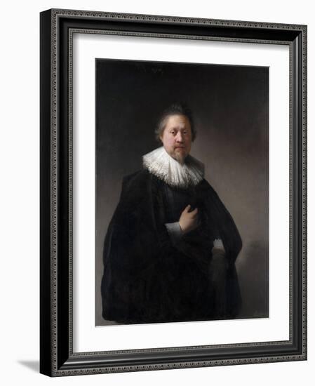 Portrait of a Man-Rembrandt van Rijn-Framed Giclee Print