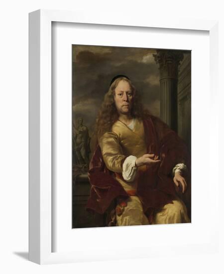 Portrait of a Man-Ferdinand Bol-Framed Art Print