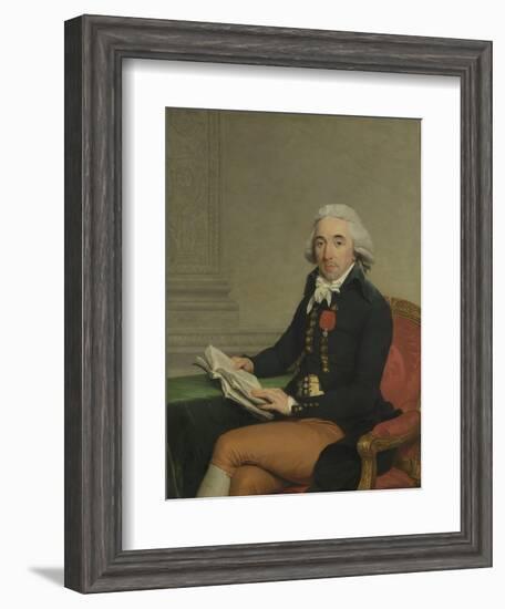 Portrait of a Man-Francois Andre Vincent-Framed Art Print