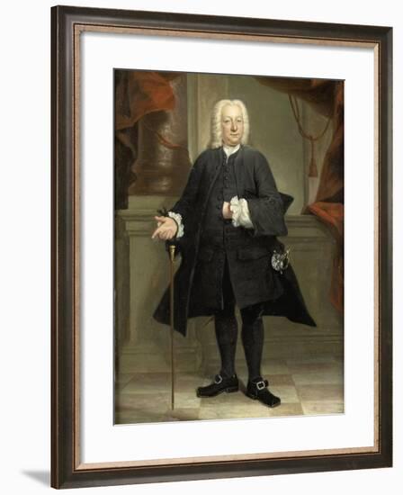 Portrait of a Man-Jan Maurits Quinkhard-Framed Art Print