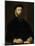 Portrait of a Man.-Maarten van Heemskerck-Mounted Art Print