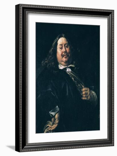 Portrait of a Man-Jacob Jordaens-Framed Giclee Print