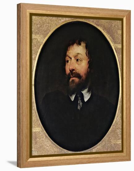 Portrait of a Man-William Dobson-Framed Premier Image Canvas