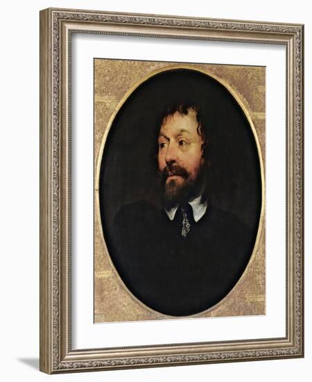 Portrait of a Man-William Dobson-Framed Giclee Print