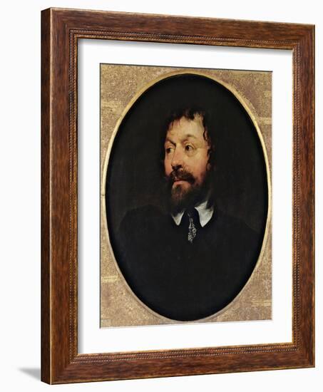 Portrait of a Man-William Dobson-Framed Giclee Print