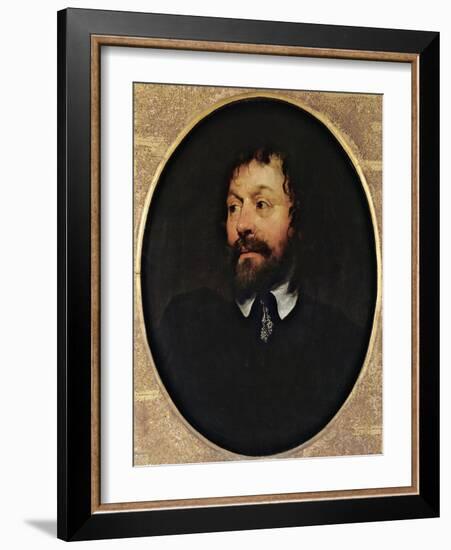 Portrait of a Man-William Dobson-Framed Giclee Print