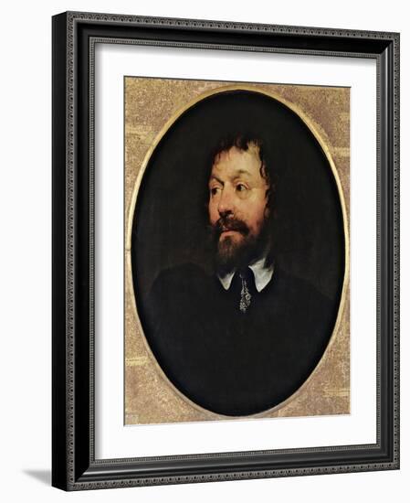 Portrait of a Man-William Dobson-Framed Giclee Print