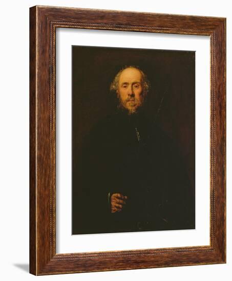 Portrait of a Man-Jacopo Robusti Tintoretto-Framed Giclee Print