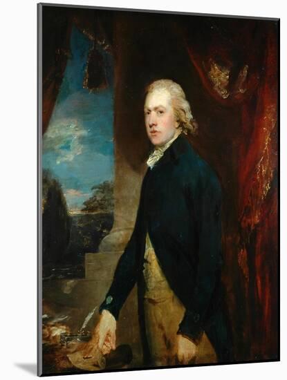 Portrait of a Man-Thomas Gainsborough-Mounted Giclee Print