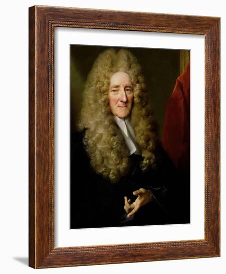 Portrait of a Man-Nicolas de Largilliere-Framed Giclee Print