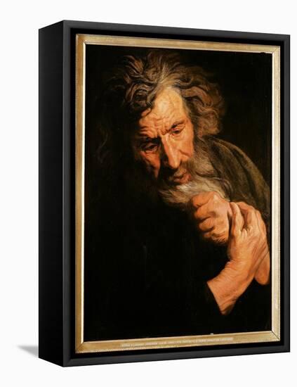 Portrait of a Man-Jacob Jordaens-Framed Premier Image Canvas