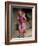 Portrait of a Miao Girl with Baby Carrier, Qiubei, Yunnan, China-Occidor Ltd-Framed Photographic Print