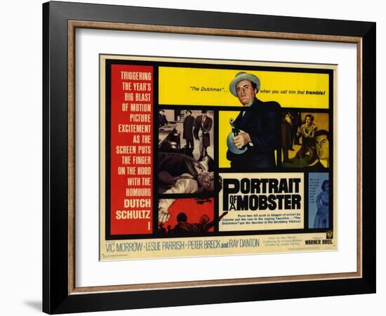 Portrait of a Mobster, 1961-null-Framed Art Print