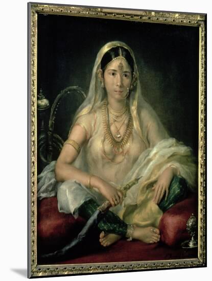 Portrait of a Mogul Lady, 1787-Francesco Renaldi-Mounted Giclee Print