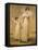 Portrait of a Mother and Her Daughter, in White Dresses, the Daughter with a Skipping Rope-Adam Buck-Framed Premier Image Canvas