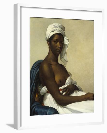 Portrait of a Negress by Marie Guilhelmine Benoist-null-Framed Giclee Print