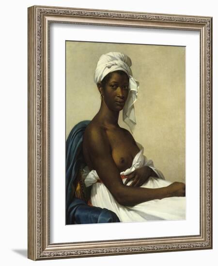 Portrait of a Negress by Marie Guilhelmine Benoist-null-Framed Giclee Print