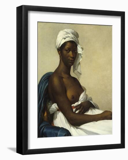 Portrait of a Negress by Marie Guilhelmine Benoist-null-Framed Giclee Print