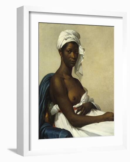 Portrait of a Negress by Marie Guilhelmine Benoist-null-Framed Giclee Print