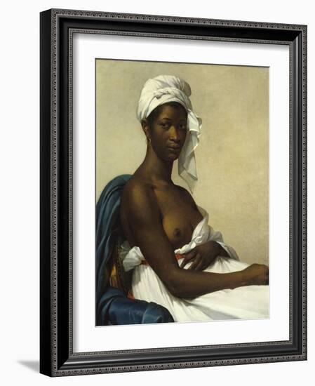 Portrait of a Negress by Marie Guilhelmine Benoist-null-Framed Giclee Print