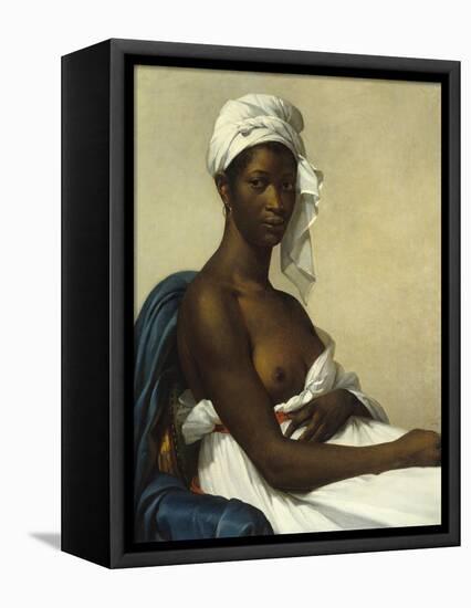 Portrait of a Negress by Marie Guilhelmine Benoist-null-Framed Premier Image Canvas