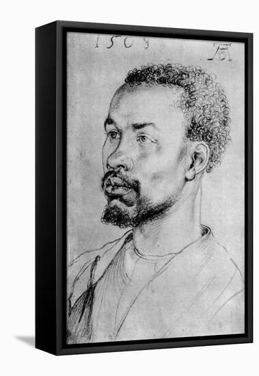 Portrait of a Negro, 1508-Albrecht Durer-Framed Premier Image Canvas