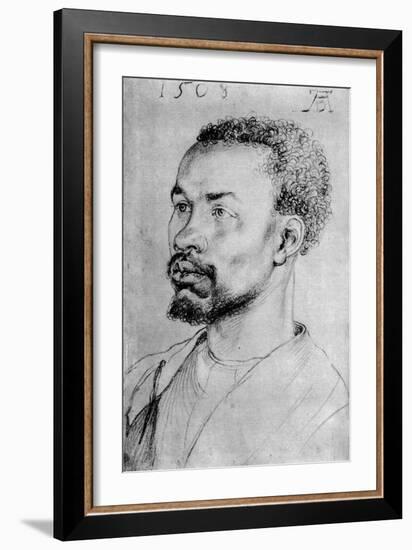 Portrait of a Negro, 1508-Albrecht Durer-Framed Giclee Print