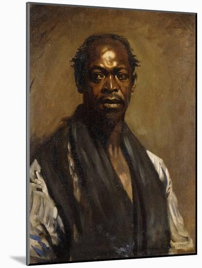 Portrait of a Negro-Sir William Orpen-Mounted Giclee Print